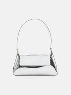 Sophia Metallic Läder Axellväska Dam Kristall Konstläder Elegans och Praktiskhet för Fester och Utekvällar