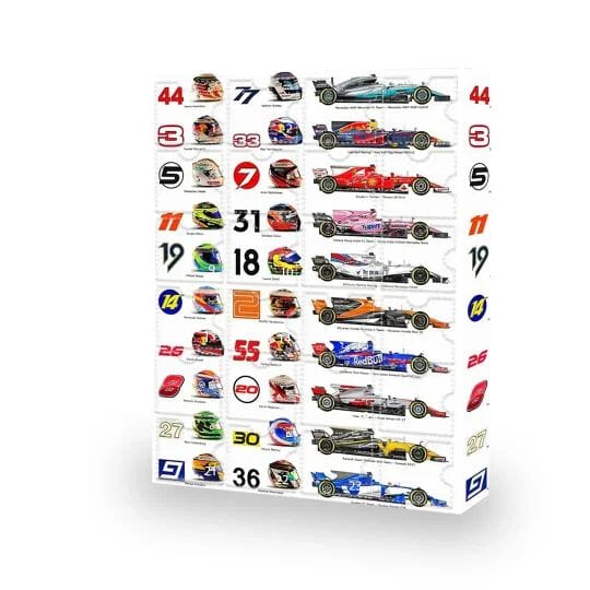 F1 Adventskalender (2025 års utgåva)